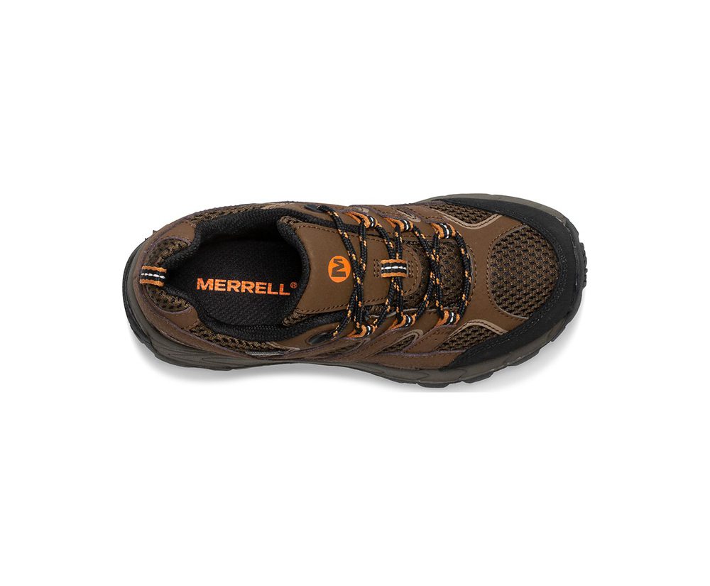 Tenis Criança - Merrell Moab 2 Baixo Lace Waterproof Sneaker - Marrom - JFM139250